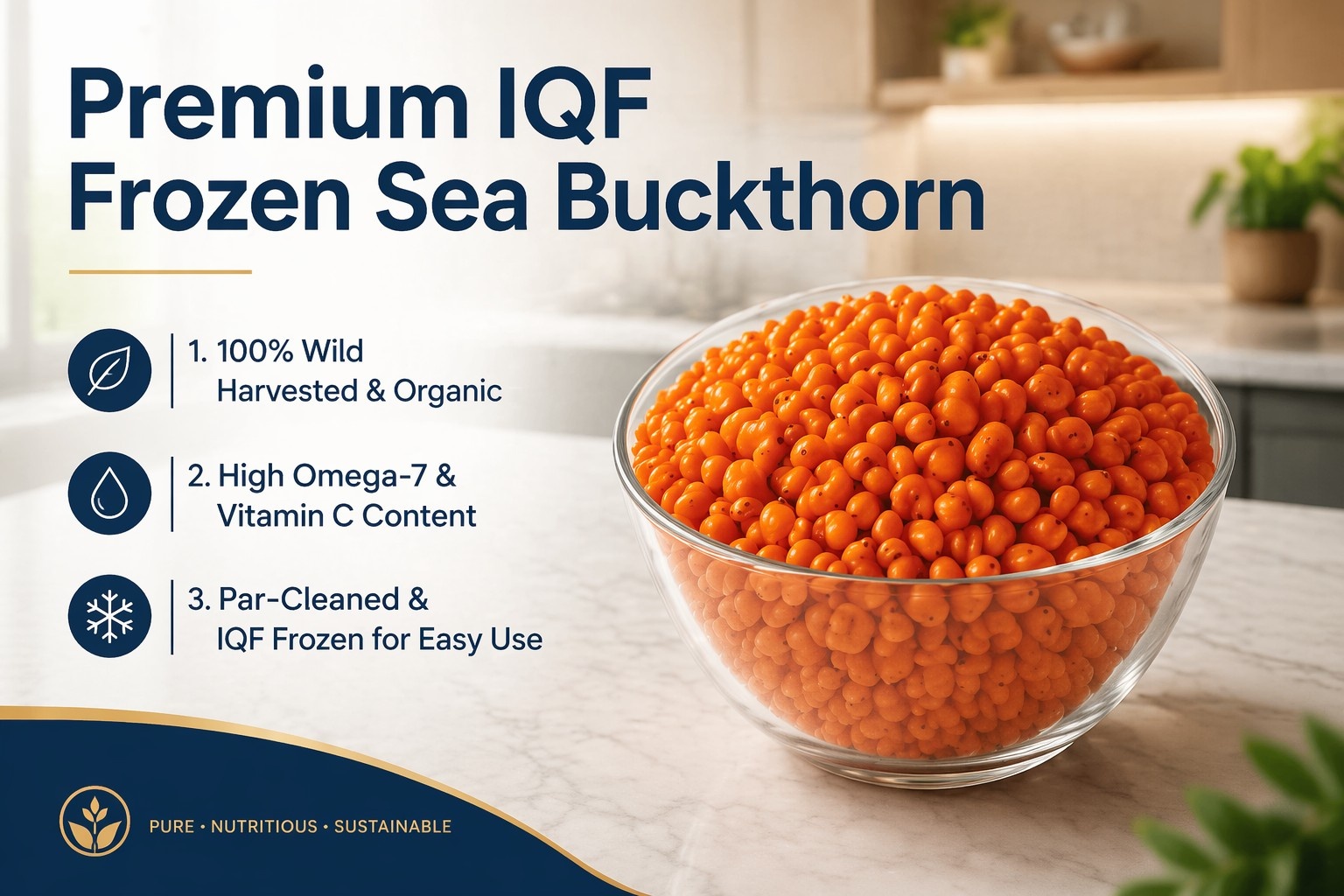 Frozen Sea Buckthorn
