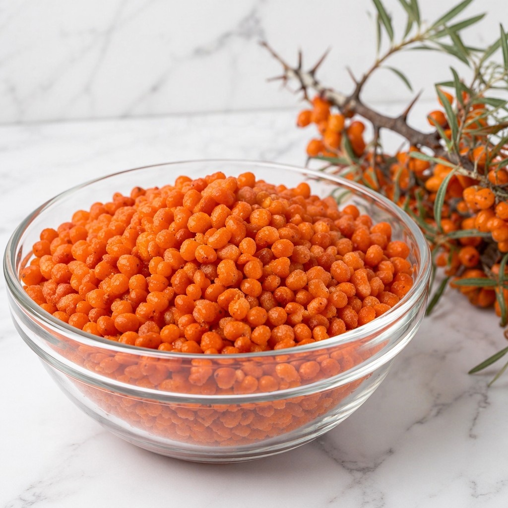 Frozen Sea Buckthorn