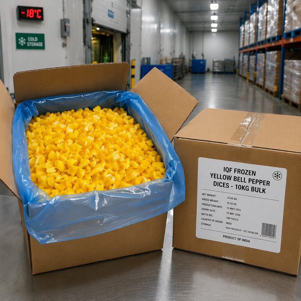 Frozen Yellow Bell Pepper - Image 5