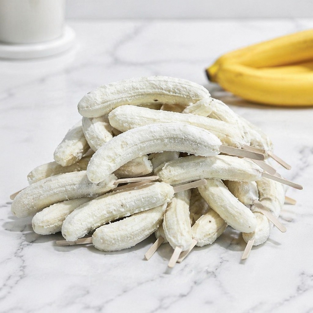 Frozen Banana on Stick