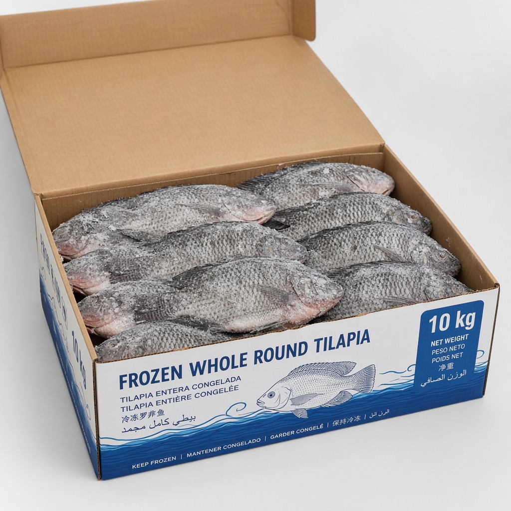 Frozen Whole Round Tilapia - Image 7