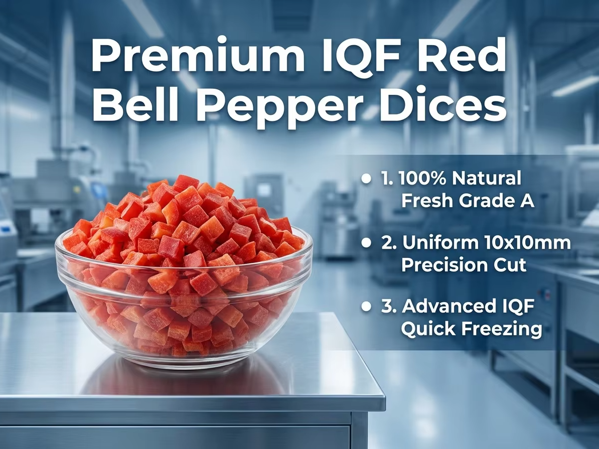 Frozen Diced Red Pepper
